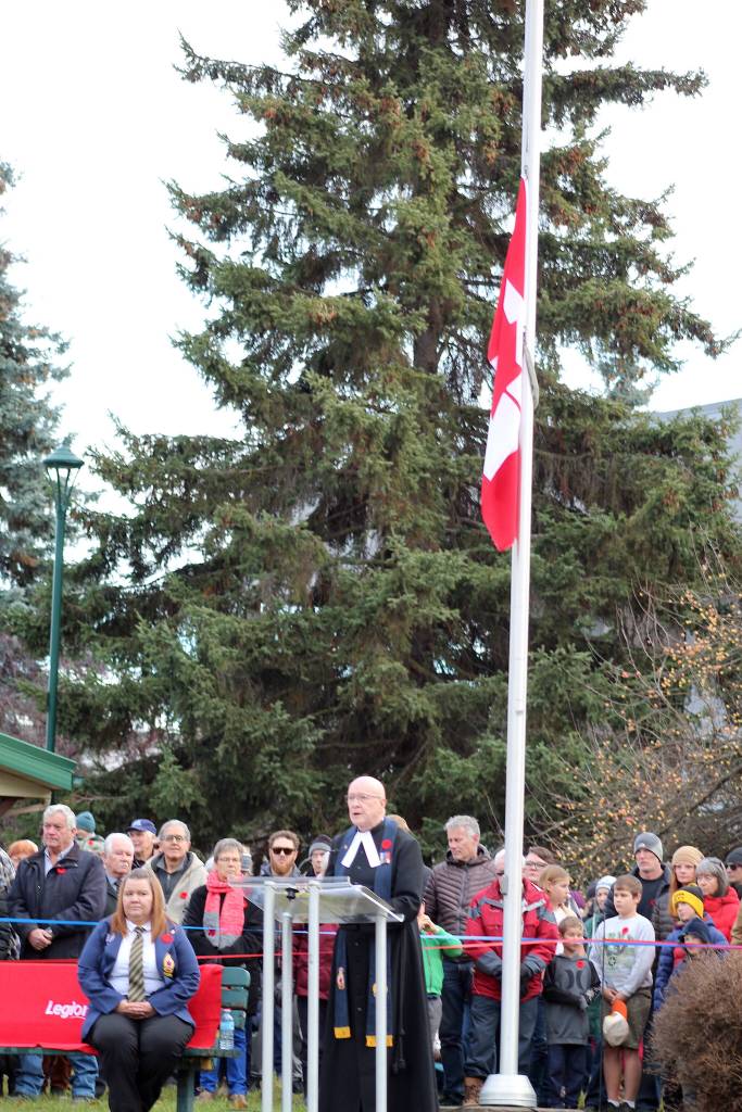 Remembrance Day ceremony in Veterans Peace Park in Smithers. (Marisca Bakker/The Interior News)
 Remembrance Day ceremony in Veterans Peace Park in Smithers. (Marisca Bakker/The Interior News)
 Remembrance Day ceremony in Veterans Peace Park in Smithers. (Marisca Bakker/The Interior News)
 Remembrance Day ceremony in Veterans Peace Park in Smithers. (Marisca Bakker/The Interior News)