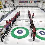 Six teams from Scotland played against six foursomes at the Langley Curling Centre. (Special to Langley Advance Times)