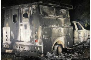 A fire destroyed the BVSAR truck in September 2024. (Contributed)