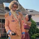 Andini Makosinski said it was an interesting task of finding outfits that could fit Yung Gravy, who stands at 6&rsquo;8&rdquo;. (Photo courtesy of Andini Makosinski/screenshot)