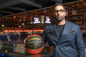 Milan Mann, new co-owner of Vancouver Bandits pro basketball franchise at Langley Events Centre. (Contributed to Surrey Now-Leader)
