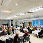 The Bulkley Valley Hospital Auxiliary volunteers are treated to a dinner. (Contributed photo)