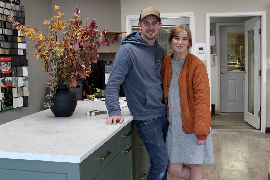 Nick and Brooke Bandstra took over Northwest Kitchen Centre earlier this year. (Marisca Bakker/The Interior News)