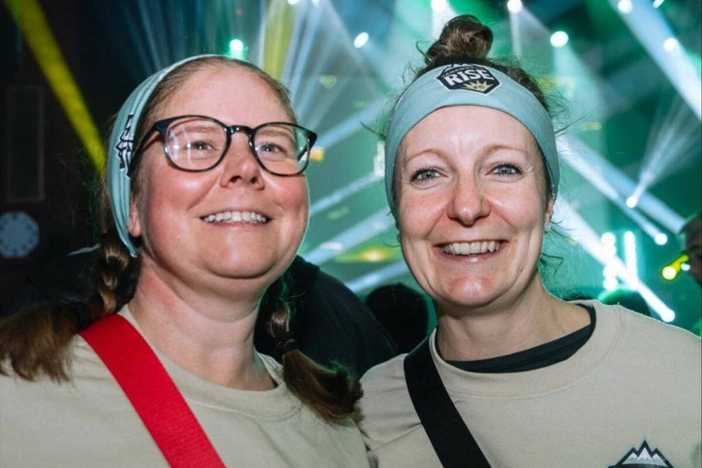 Fans pose for a photo at the Hollywood Theatre in Vancouver on Nov. 20, 2025. (Vancouver Rise FC/ Facebook)