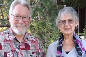 Harold Rhenisch (left) and Virginia Dansereau both took home BC Book Awards on Aug. 23, 2025. (Submitted photo)