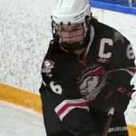 Vallee carries the puck during minor hockey action. (Submitted)