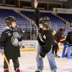 Sixteen youth from Greater Victoria took part in Wednesday&rsquo;s blind hockey trial. (Tony Trozzo/Victoria News)