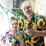 Elanore and Christian Lass are the botanists behind Hungry Plant Pals. (Patrick Davies photo - 100 Mile Free Press)