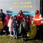Scouts gave comfort to the hikers as they waited for rescuers. (Special to The News)