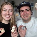 Karoline Moore and Jacob Harris, creators and founders of &lsquo;Tabletop Stamps.&rsquo; (Tabletop Stamps/Contributed to Peace Arch News)