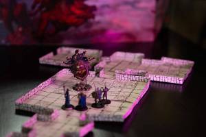 A completed D&D game map made with the stamps. (Tabletop Stamps / Contributed to Peace Arch News)