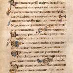 A page from the Book of Kells displays the ornate and detailed illustrations. (Trinity College Dublin image)