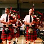 Trail Pipe Band attended the ceremony.