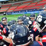 The Vernon Panthers return to BC Place in Vancouver Sunday, Nov. 30, for the B.C. Senior Varsity AA Football championship against the Argyle Pipers of North Vancouver. (Darren Hove photo)