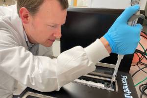 Dr. Michael Trimble is one of several scientists working on the new whole-genome sequencing research project being conducted by Fraser Health and SFU. (Simon Fraser University)
