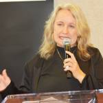 Kidnapping survivor Lenore Rattray spoke about trauma at the Salvation Army Dignity Breakfast. (Neil Corbett/The News)