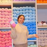 Beatriz is the owner of The Knotty Brew, which is the first crochet cafe in Canada. (Brandon Tucker/Abbotsford News)