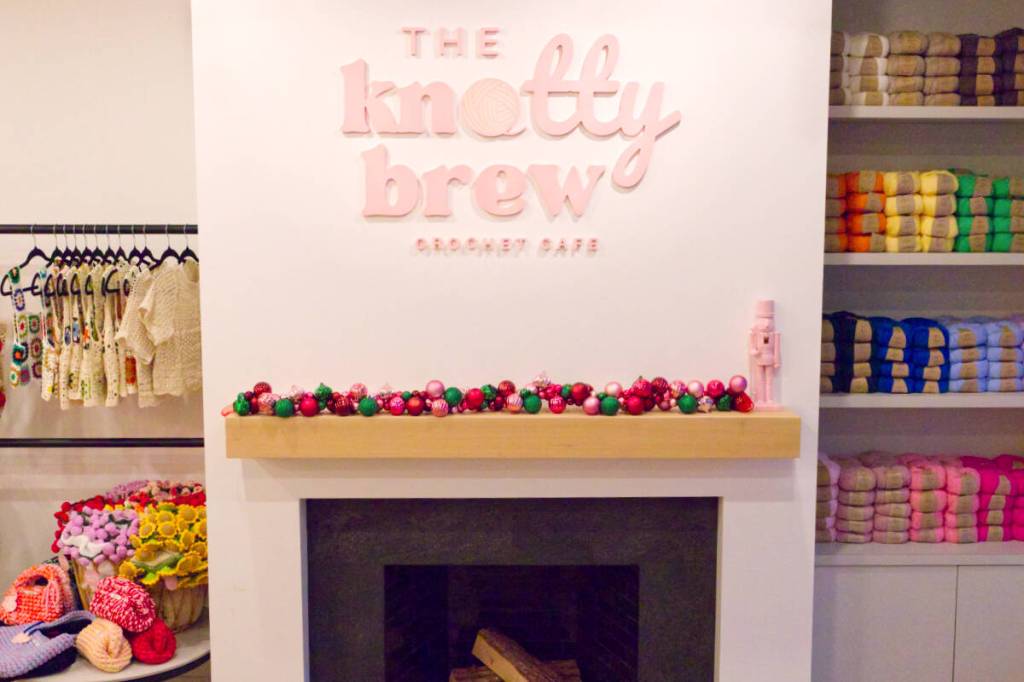 The Knotty Brew is the first crochet cafe in Canada, with only a handful of similar businesses existing around the world. (Brandon Tucker/Abbotsford News)