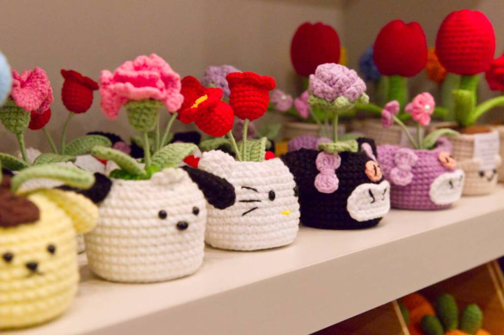 The Knotty Brew is the first crochet cafe in Canada, with only a handful of similar businesses existing around the world. (Brandon Tucker/Abbotsford News)