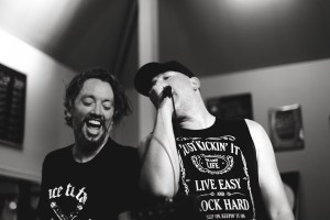 Dean Irving and Chris Barker of Drunk and Pretending.