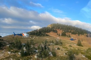 Two hikers in the McGregor mountain area NE of Prince George were attacked by a grizzly bear on Oct. 12.