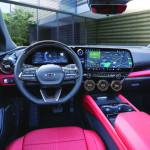 The 2025 Chevy Blazer EV's interior has a 17.7-inch infotainment screen and a fashionably large 11.1-inch driver-information display. Photo: Chevrolet