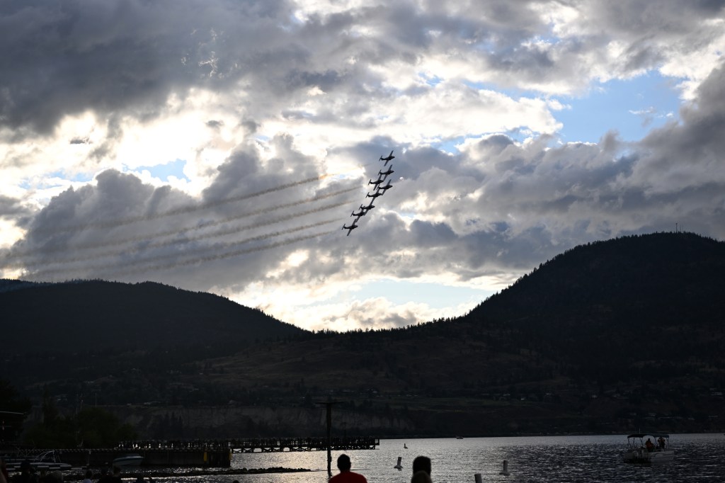 The Snowbirds had a triumphant return to Penticton's Peach Fest for the first time since 2019.