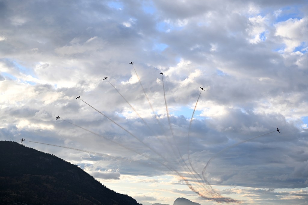 The Snowbirds had a triumphant return to Penticton's Peach Fest for the first time since 2019.
