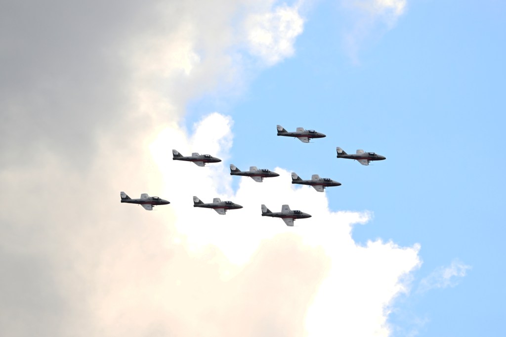 The Snowbirds had a triumphant return to Penticton's Peach Fest for the first time since 2019.