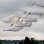 The Snowbirds had a triumphant return to Penticton's Peach Fest for the first time since 2019.