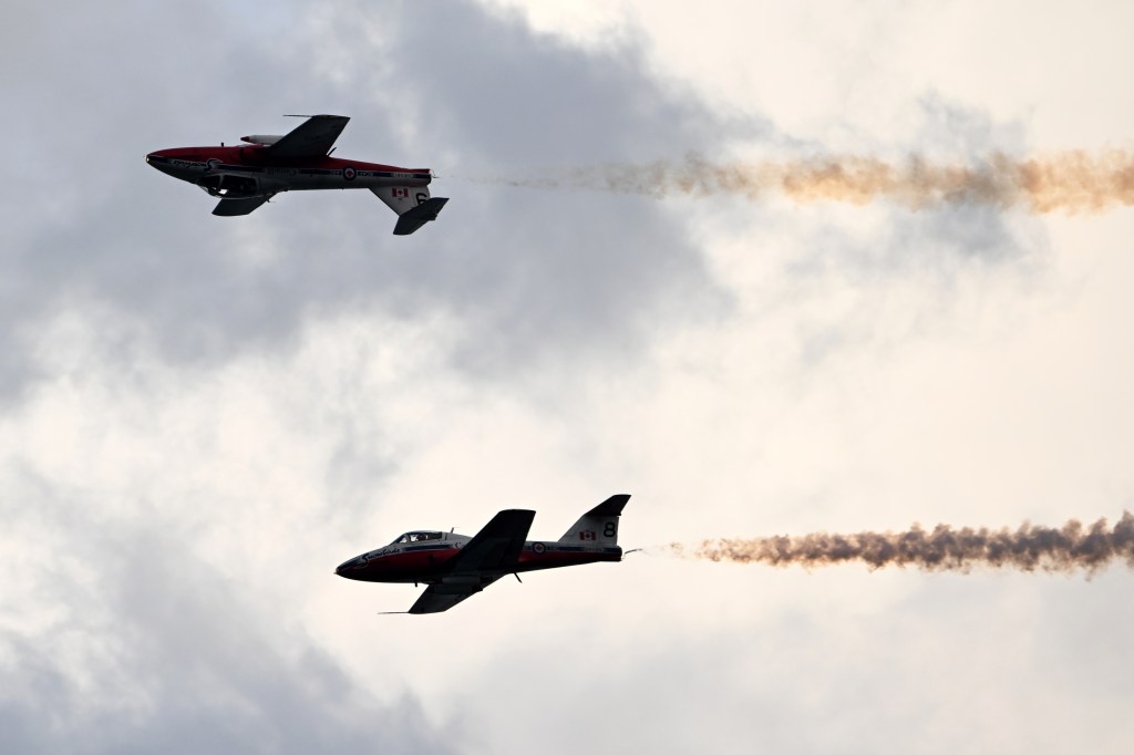 The Snowbirds had a triumphant return to Penticton's Peach Fest for the first time since 2019.