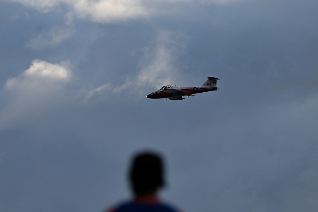 The Snowbirds had a triumphant return to Penticton's Peach Fest for the first time since 2019.