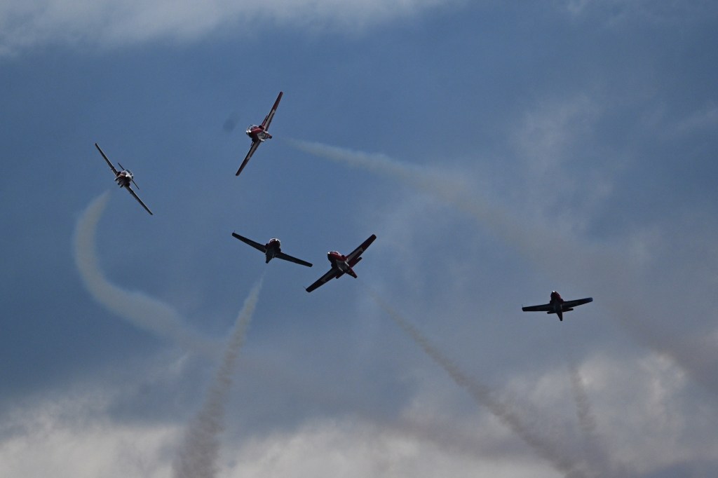 The Snowbirds had a triumphant return to Penticton's Peach Fest for the first time since 2019.