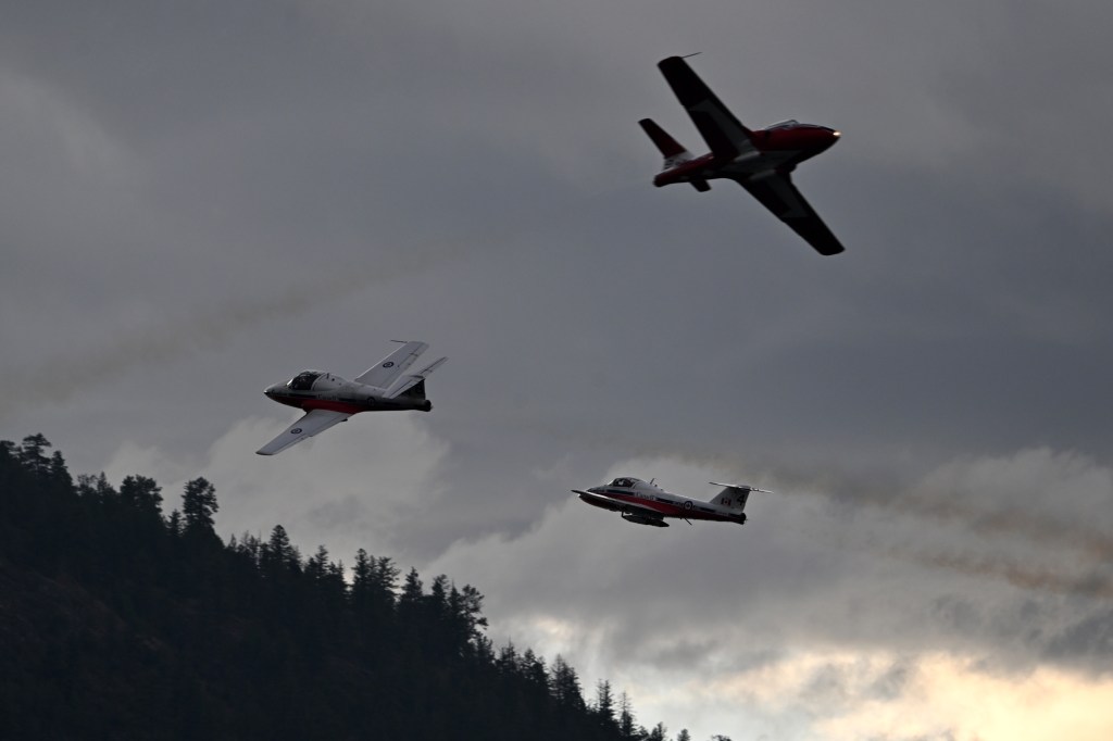The Snowbirds had a triumphant return to Penticton's Peach Fest for the first time since 2019.