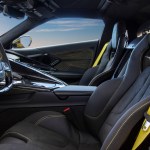 Chevrolet Corvette ZR1 Coupe interior, from the driver&rsquo;s side. (Preproduction model shown;&nbsp;production model may vary.) Photos: Chevrolet