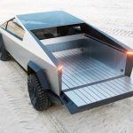 The Cybertruck bed can handle 1,140 kilograms (2,500 pounds) of payload. PHOTO: TESLA