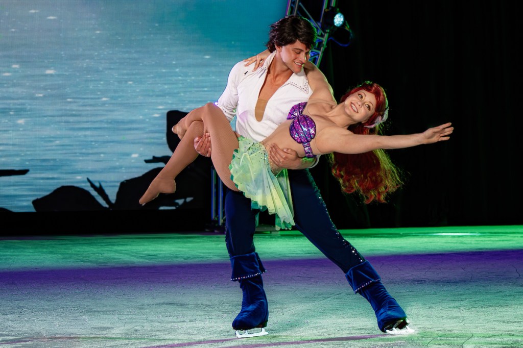 Characters in the Disney On Ice show "Let's Dance!" coming to Pacific Coliseum in Vancouver from Nov. 26-30, 2025.