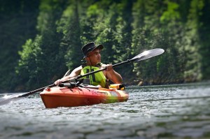 Darcy Kindred of Chilliwack is paddling more than 725 kilometres along the Columbia River to raise funds and awareness for mental health.