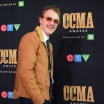 Owen Reigling on the CCMA red carpet. Reigling took home Album of the Year with 'Bruce Country' and with it a brand new Ford F-150.