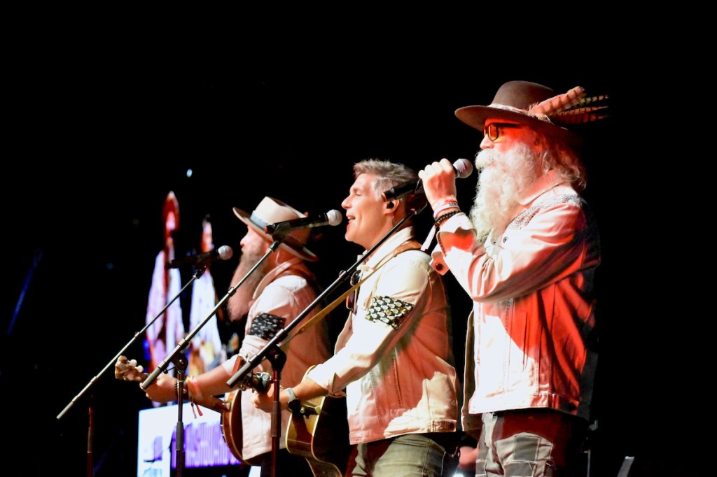 The Washboard Union on stage at CCMA House.