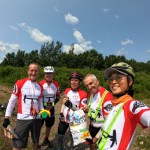 The Spinning Wheels Tour is a two-month, cross-Canada bike ride that sees teams travel from both east and west to raise funds and awareness for those living with Parkinson's.