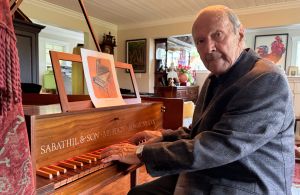 Sigurd Sabathil at his home in North Saanich.