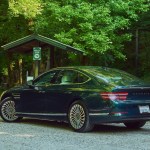 All Electrified G80s have front and rear electric motors that deliver a net 365 horsepower and 516 pound-feet of torque. Photos: Genesis
