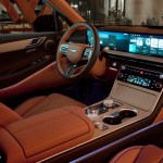 The GV80 enjoys a truly lux cabin with a number of thoughtful details. Courtesy Genesis