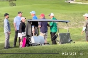 A fight broke out between golfers at Two Eagles course in West Kelowna on April 14, 2025.