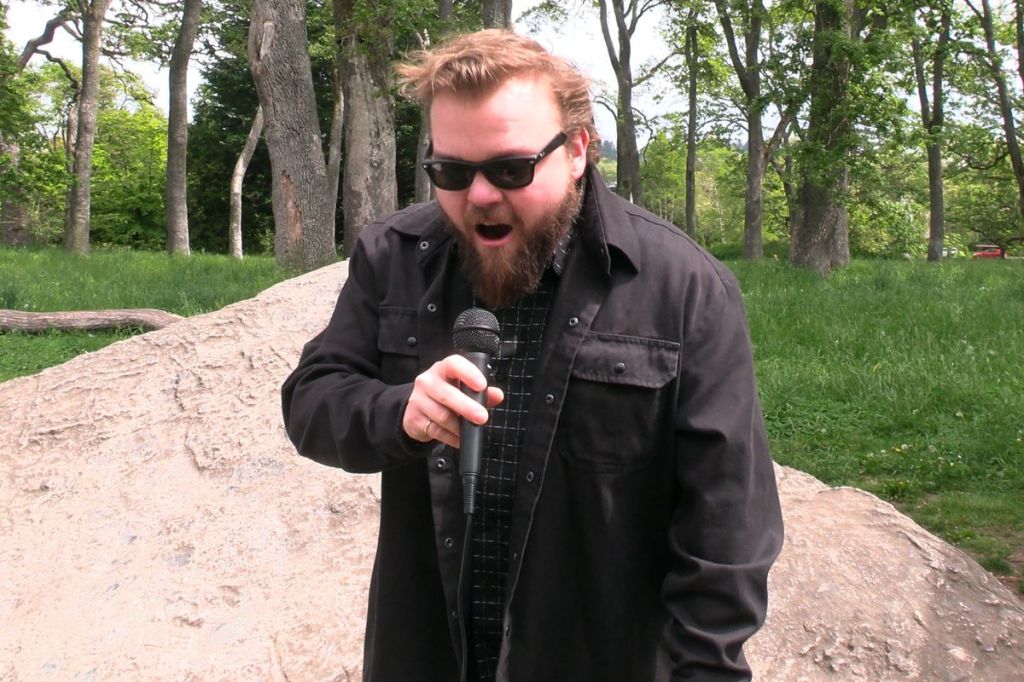 Duncan Grant giving his best gull screech at RPBO's Scream Like A Gull contest on May 10.