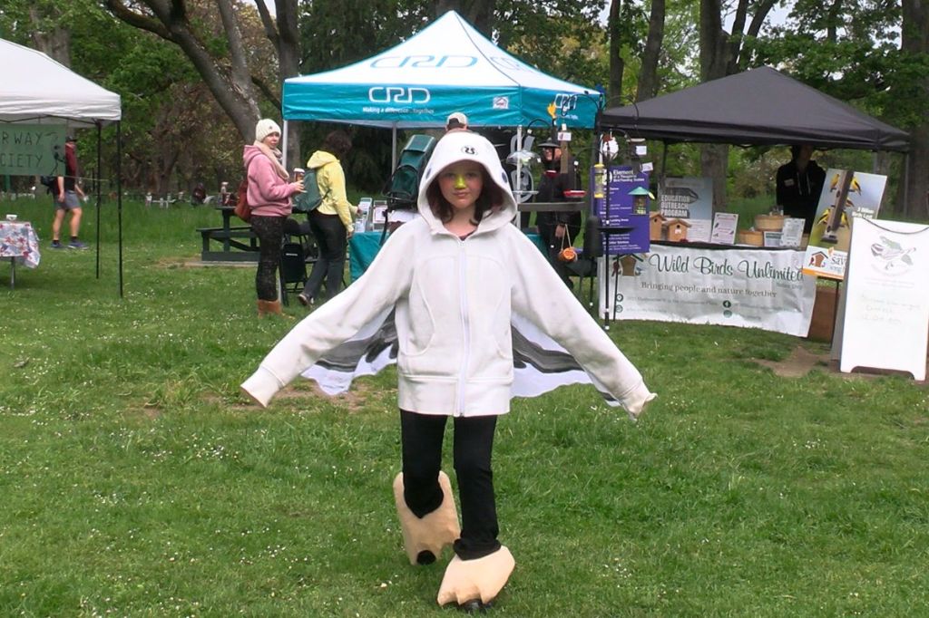Ramsey Frombach wins RPBO's Scream Like A Gull contest costume on May 10.