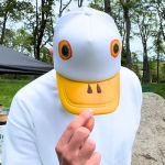 Johnny Novak adds a feather to his cap, winning RPBO's Scream Like A Gull contest on May 10.