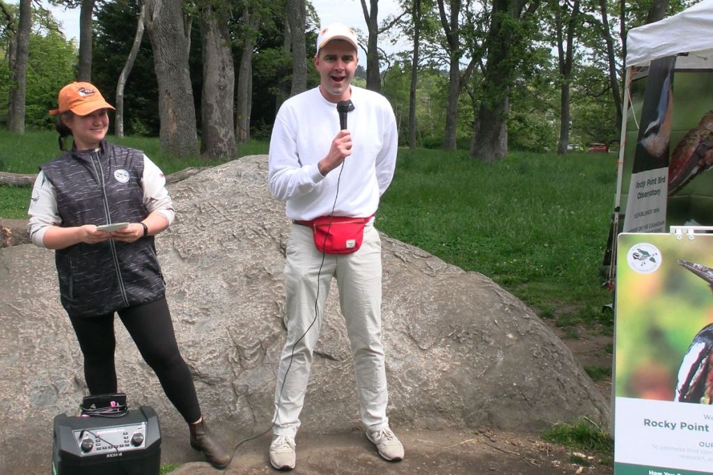 Johnny Novak brings his A-game to RPBO's Scream Like A Gull contest on May 10.