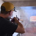 Smoke from the Snider rifle.